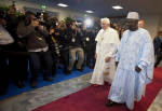 Jaques Diouf und Papst Benedikt XVI